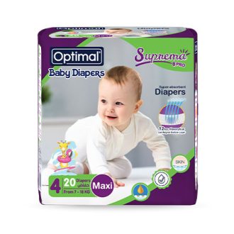 BABY DIAPER (4) MAXI (7-18 KG)- 20 pcs