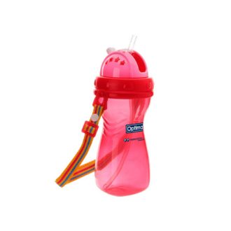 P.P WIDE NECK  STRAW BOTTLE 400ML