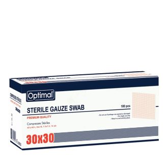 STERILE GAUZE 30*30CM 100PCS