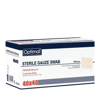 STERILE GAUZE 40*40 CM 10PCS