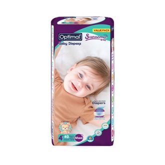 BABY DIAPER (4+) MAXI PLUS (9-20KG)-value pack-40pcs